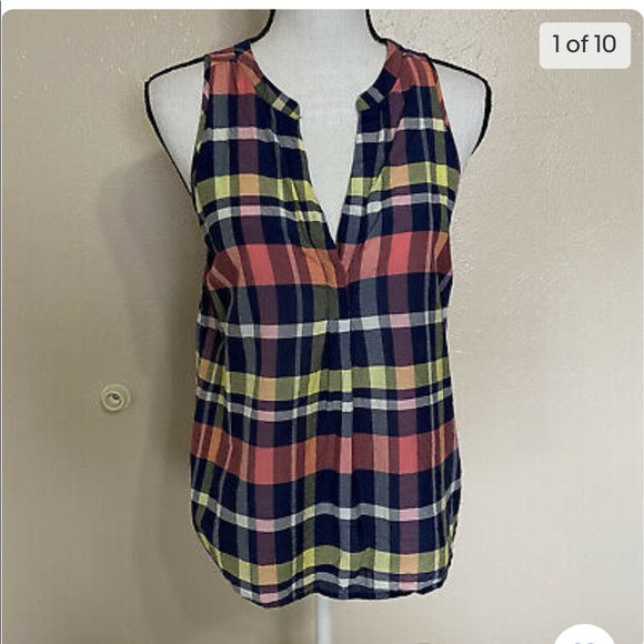 Joie Tops - Joie plaid top